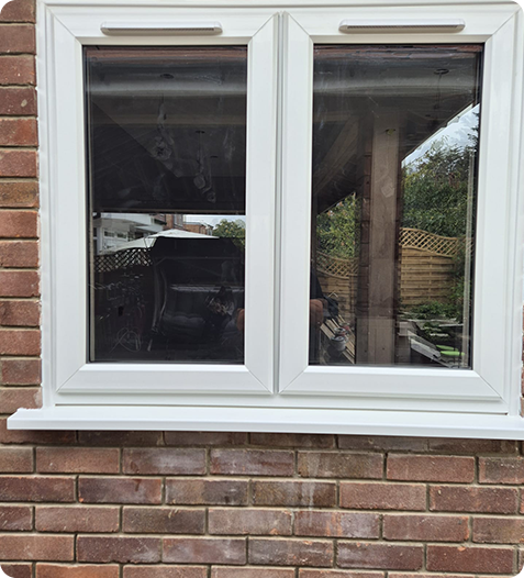 Double-glazed unit installation